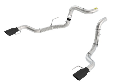 [BOR-60640BC] Borla 60640BC: 60640BC Mid-Section Exhaust System for 2017–2020 Ford F-150 Raptor, 2019–2020 F-150 Limited 3.5L V6, 5.0L V8 Black Chrome