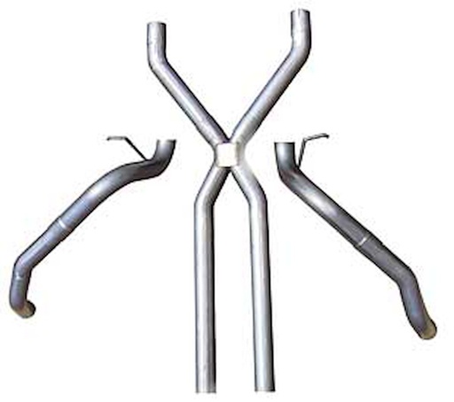 [PYE-SGF63] Pypes Performance Exhaust SGF63: No-Muffler Exhaust System 1967-69 Camaro/Firebird