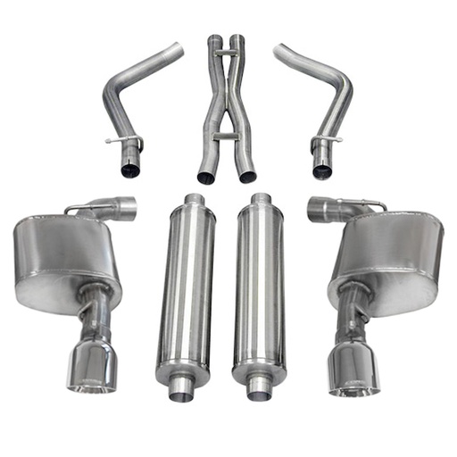 [CSE-14464] Corsa 14464: Xtreme Cat-Back Exhaust System 2012-2014 Dodge Charger SRT-8 & Chrysler 300 6.4L