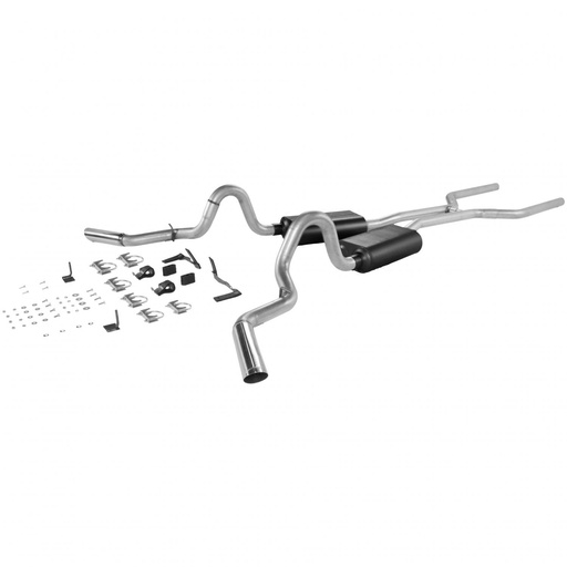 [FLO-17120] Flowmaster 17120: American Thunder Header-Back Exhaust System 1964-1972 Chevy El Camino V8