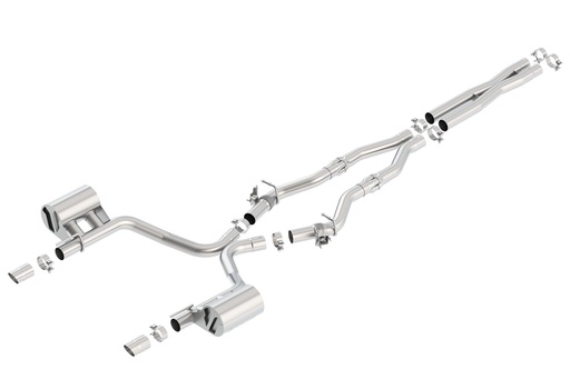 [BOR-140723] Borla 140723: 140723 ATAK Cat-Back Exhaust System for 2017–2023 Chrysler 300, Dodge Charger R/T 5.7L V8