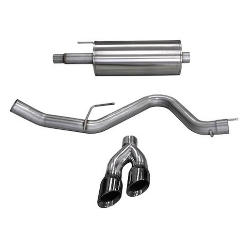 [CSE-14837BLK] Corsa 14837BLK: Sport Cat-Back Exhaust System 2015-2019 Ford F-150 5.0L