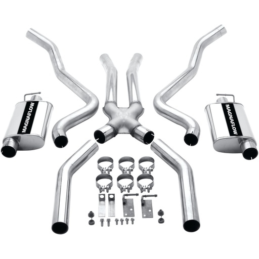 [MPE-15852] Magnaflow 15852: 15852 Street Series Crossmember-Back Performance Exhaust System Fits Select Dodge, Plymouth Models