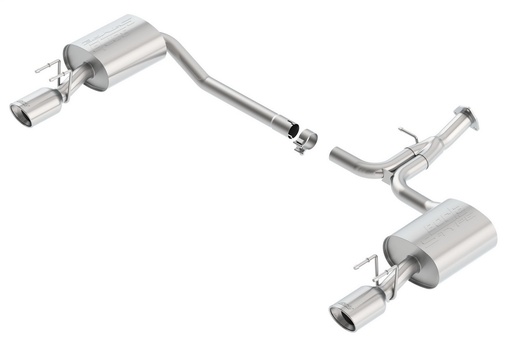 [BOR-11840] Borla 11840: Rear-Section Exhaust System 2013-2015 Honda Accord 3.5L/2.4L Sport 4-Door