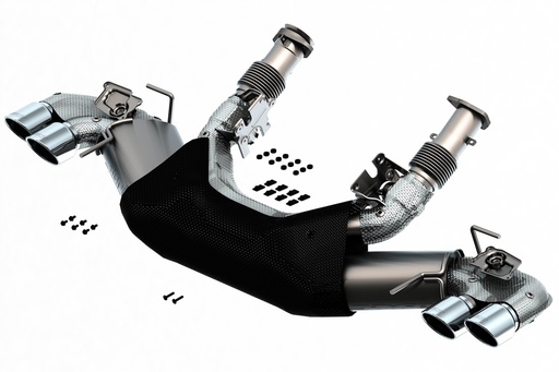 [BOR-140838] Borla 140838: 140838 S-Type Cat-Back Exhaust System Fits Select Chevrolet Corvette C8 6.2L V8