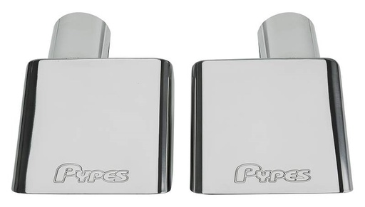 [PYE-EVT153] Pypes Performance Exhaust EVT153: 2.500 in. Stainless Steel Tips 1970-1973 C3 Corvette