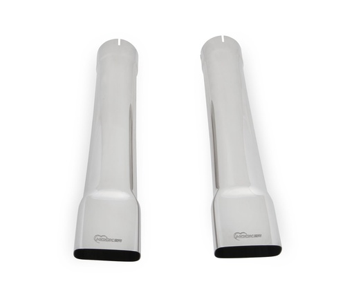 [HOK-BHC303] Hooker Headers BHC303: SuperBee-Style Exhaust Tip Set 3 in. Inlet [Polished Finish]