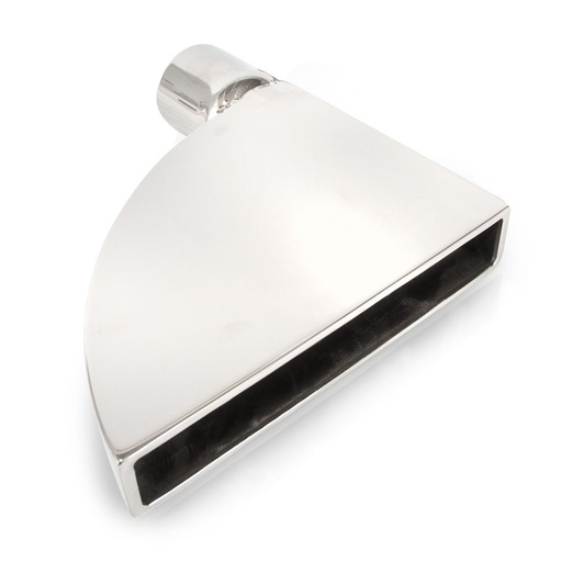 [STW-811300] Stainless Works 811300: 811300 Exhaust Tail Pipe Tip, Universal, Straight Boxxter Tip W/O Grate 3" Inlet