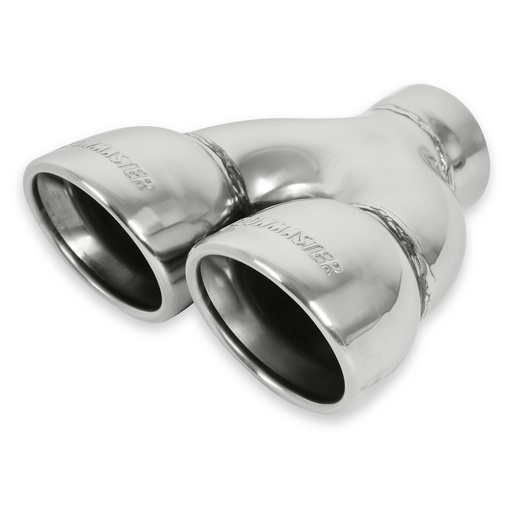 [FLO-15369] Flowmaster 15369: Polished Stainless Steel Dual Exhaust Tip Weld-On