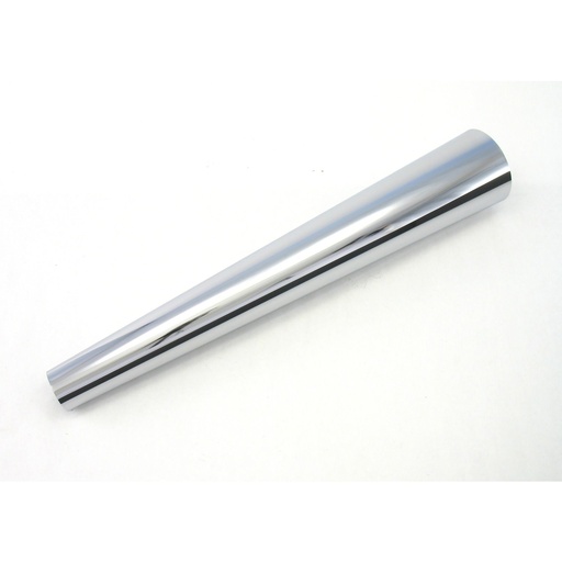 [PTE-H7324] Patriot Exhaust H7324: Street Rod Megaphone Exhaust Tip Chrome Finish