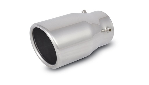 [VPE-1503] Vibrant Performance 1503: 3" Round Stainless Steel Bolt-On Exhaust Tip Single Wall