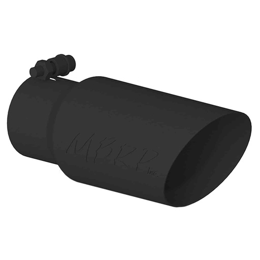 [MBR-T5156BLK] MBRP T5156BLK: Exhaust Tip Dual Wall Angled End